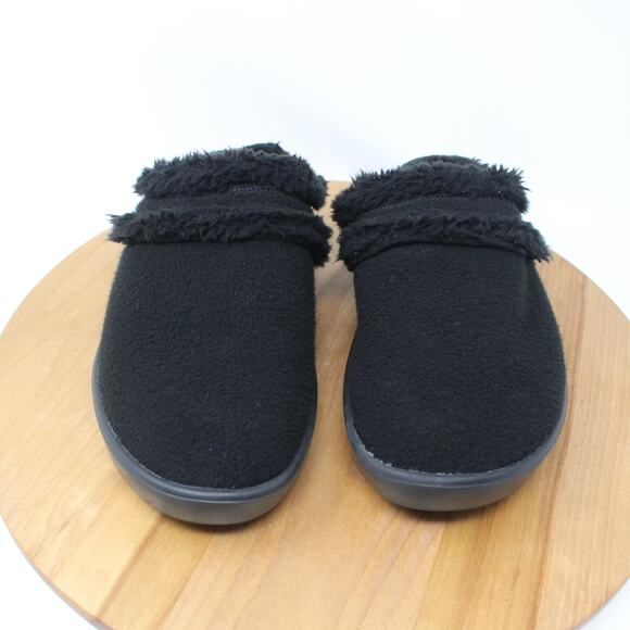 OOFOS Shoes Womens 9 OOcoozie Mule Slip On Clog Black Slippers Recovery Casual - Picture 2 of 9